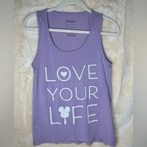 Love your life her universe Disney parks tee small